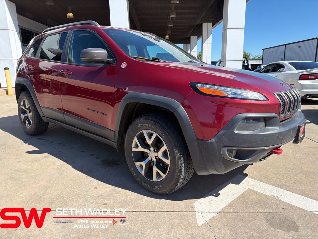 Used 2014 Jeep Cherokee Trailhawk w/ Technology Group AWD/4WD image 1