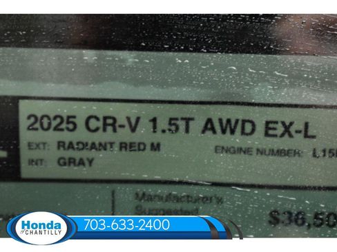 New 2025 Honda CR-V EX-L image 35