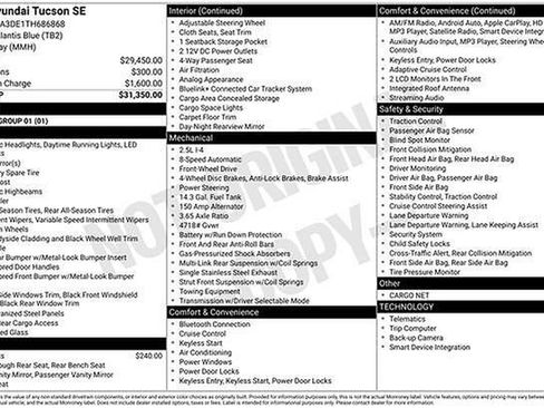 New 2026 Hyundai Tucson SE image 6