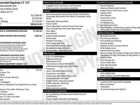 Used 2019 Chevrolet Equinox LT image 1