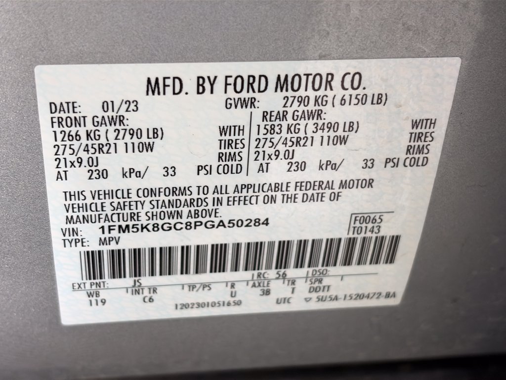 Used 2023 Ford Explorer ST w/ Equipment Group 401A AWD/4WD image 9