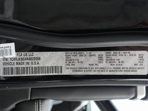 Used 2022 Jeep Grand Cherokee L Limited image 29