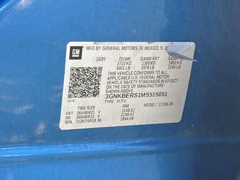 Used 2021 Chevrolet Blazer RS w/ Enhanced Convenience Package image 31