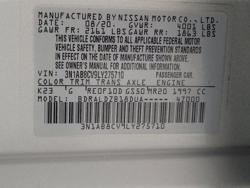 Used 2020 Nissan Sentra SV image 33