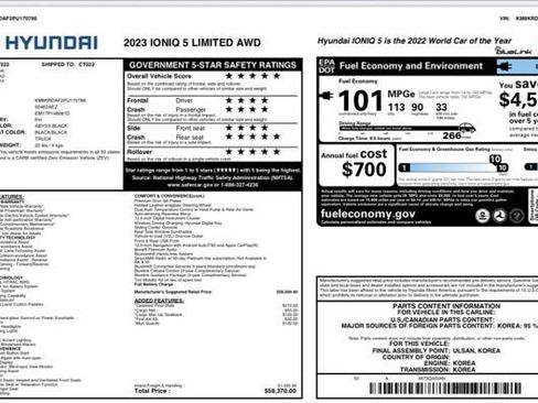 Used 2023 Hyundai Ioniq 5 Limited image 19