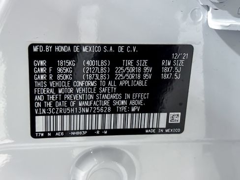 Used 2022 Honda HR-V Sport image 21