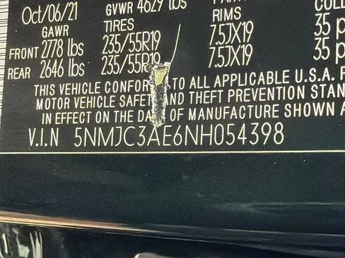 Used 2022 Hyundai Tucson SEL w/ Convenience + Premium Package FWD image 34