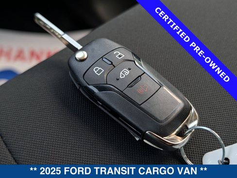 Certified 2025 Ford Transit 250 Low Roof w/ Exterior Upgrade Package RWD image 30