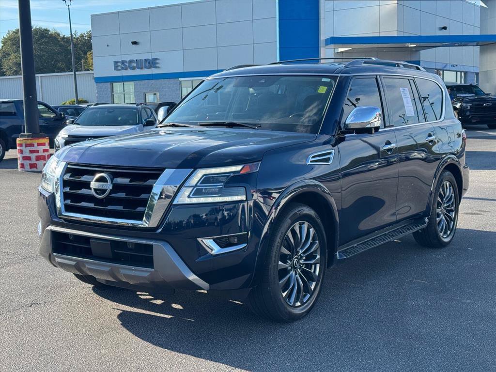 Used 2023 Nissan Armada Platinum w/ Captain's Chairs Package AWD/4WD image 7