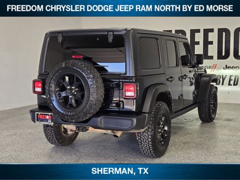Used 2022 Jeep Wrangler Unlimited Sport image 3