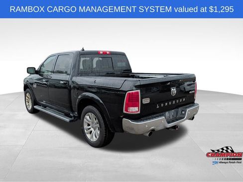 Used 2018 RAM 1500 Laramie Longhorn w/ Longhorn Southfork Package AWD/4WD image 3