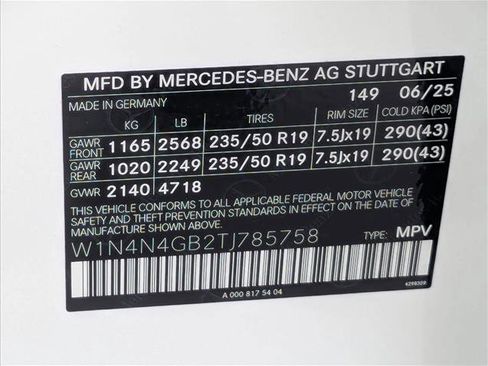 New 2026 Mercedes-Benz GLA 250 GLA 250 image 17