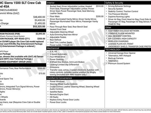 Used 2018 GMC Sierra 1500 SLT w/ SLT Premium Package image 1