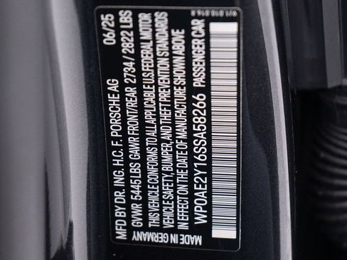Used 2025 Porsche Taycan Turbo GT AWD/4WD image 46