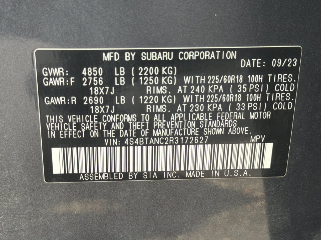 Certified 2024 Subaru Outback Limited AWD/4WD image 56