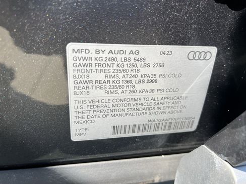 Used 2023 Audi Q5 2.0T Premium w/ Convenience Package AWD/4WD image 37