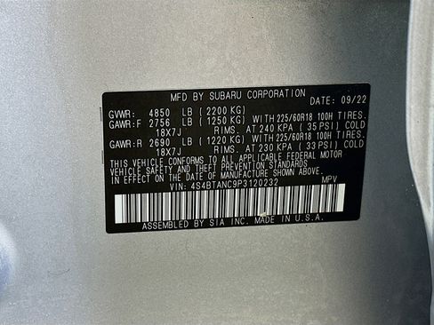 Used 2023 Subaru Outback Limited image 32