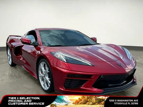 Certified 2021 Chevrolet Corvette Stingray Preferred Conv w/ Z51 Performance Package RWD image 8