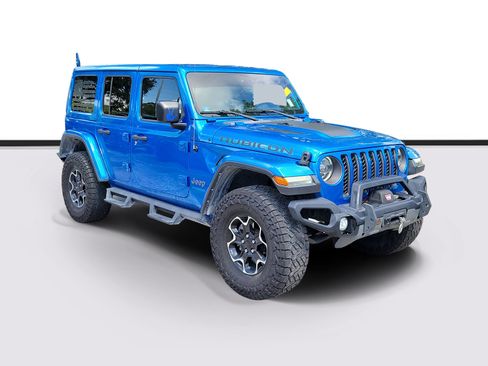 Used 2021 Jeep Wrangler Unlimited Rubicon 4xe w/ Cold Weather Group AWD/4WD image 1