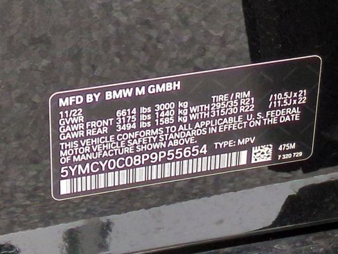 Used 2023 BMW X6 M Competition w/ Competition Package image 35