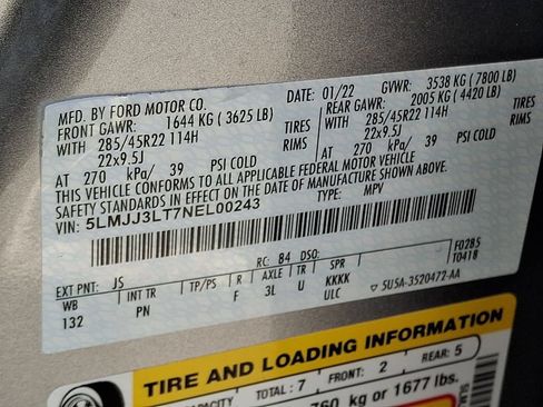 Certified 2022 Lincoln Navigator L Reserve AWD/4WD image 29
