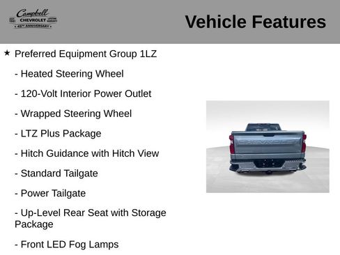 Used 2026 Chevrolet Silverado 1500 LTZ w/ LTZ Premium Package AWD/4WD image 21