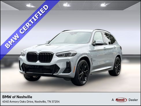 Certified 2023 BMW X3 xDrive30i w/ M Sport Package AWD/4WD image 1