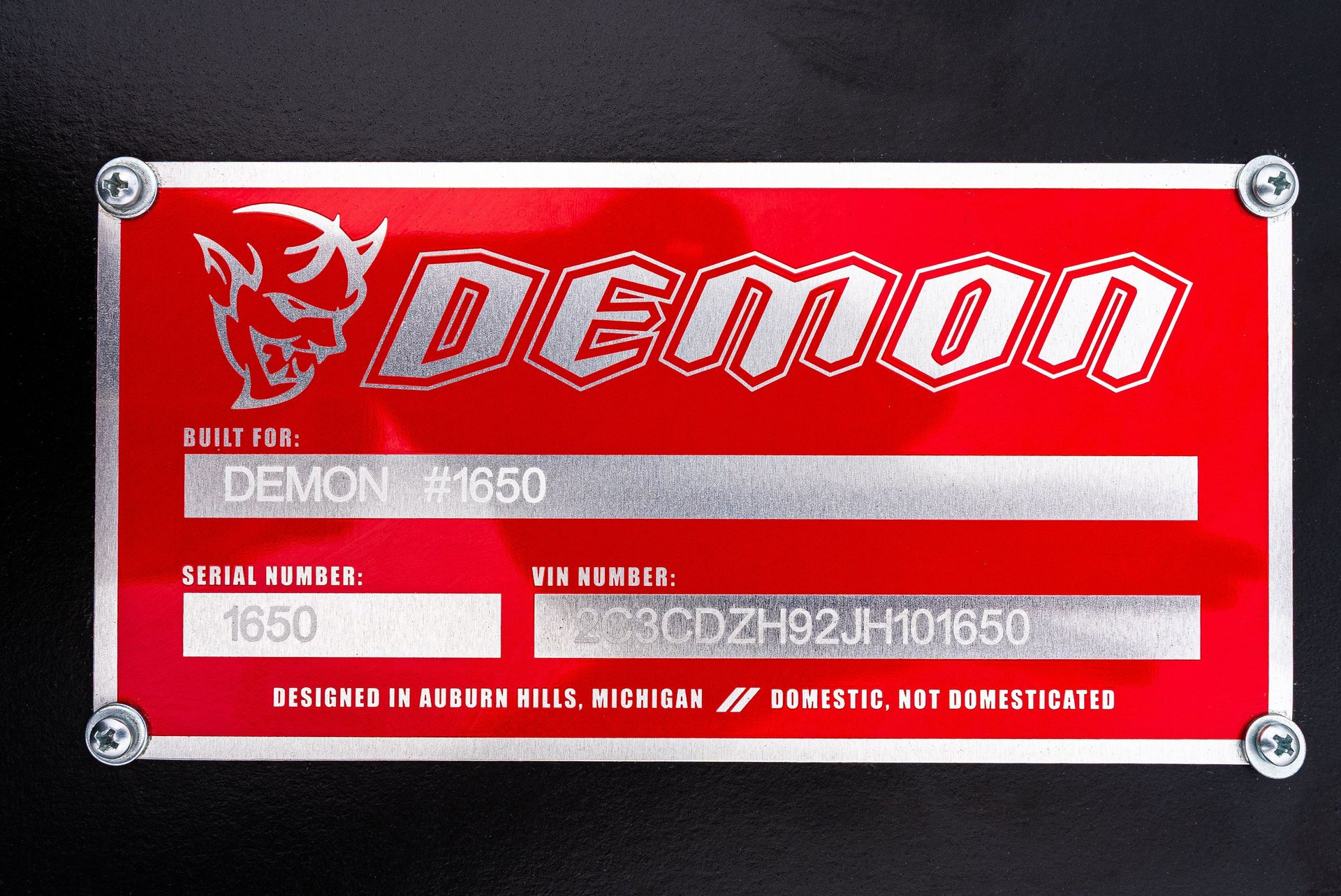 Used 2018 Dodge Challenger SRT Demon w/ Leather Front Seat Group RWD image 39