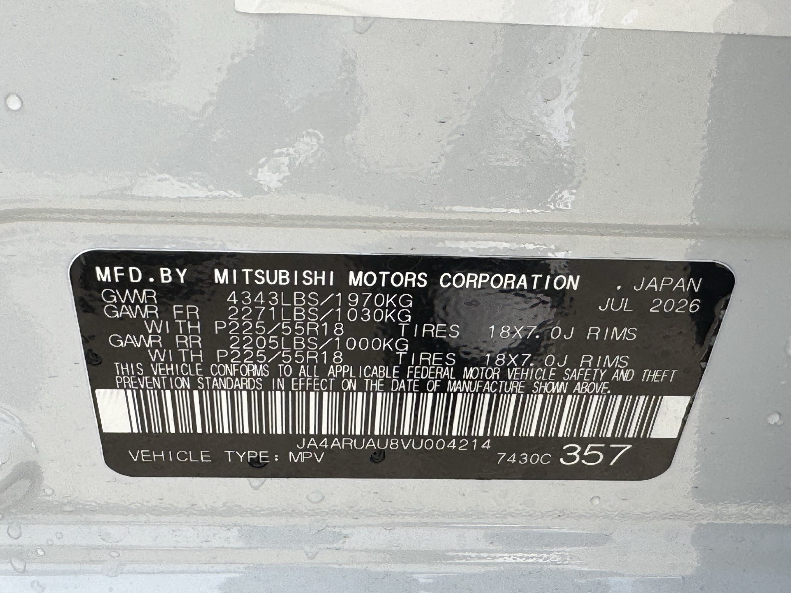 New 2027 Mitsubishi Outlander Sport ES AWD/4WD image 25