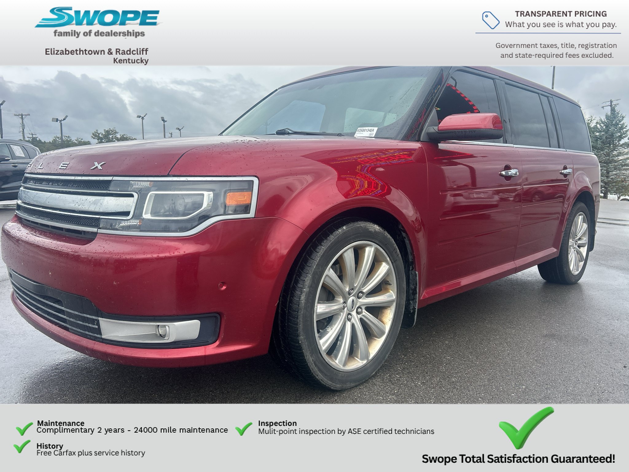 Used 2014 Ford Flex Limited w/ Equipment Group 303A AWD/4WD image 2