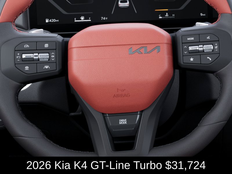 New 2026 Kia K4 GT-Line Turbo FWD image 22