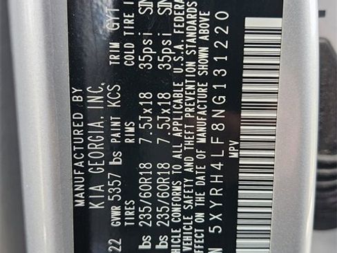 Used 2022 Kia Sorento EX w/ Panoramic Sunroof Package image 17