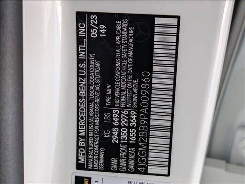 Certified 2023 Mercedes-Benz EQE 350+ SUV image 25