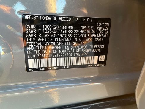 Used 2026 Honda HR-V Sport image 11