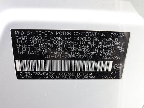 Used 2023 Lexus IS 350 F Sport w/ Memory Package AWD/4WD image 43
