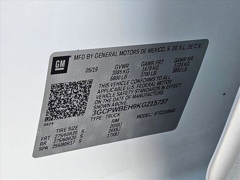 Used 2019 Chevrolet Silverado 1500 Custom image 24