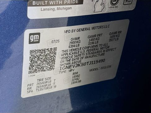 Used 2026 Chevrolet Traverse Z71 w/ Driver Confidence Package AWD/4WD image 29