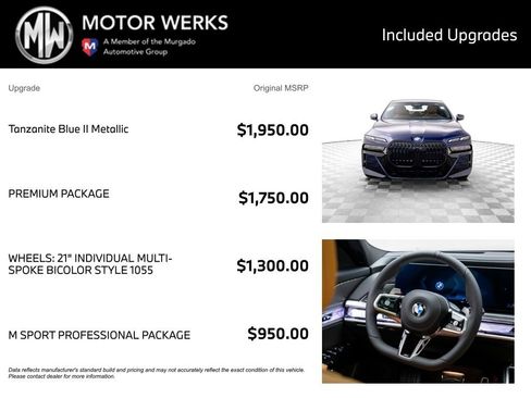 New 2026 BMW 740i xDrive 740i xDrive w/ Premium Package image 4