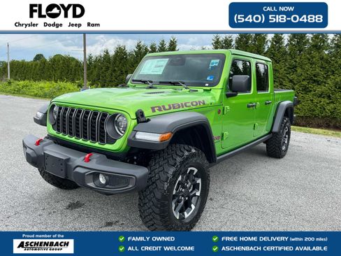 New 2026 Jeep Gladiator Rubicon w/ Steel Power Dome Hood Package AWD/4WD image 7