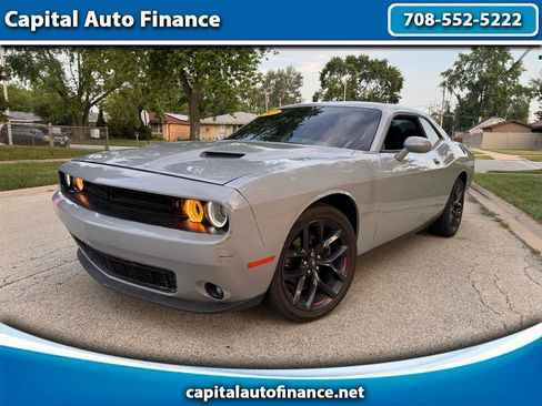 Used 2021 Dodge Challenger SXT w/ Blacktop Package RWD image 1