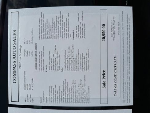 Used 2022 Kia Sportage SX image 9