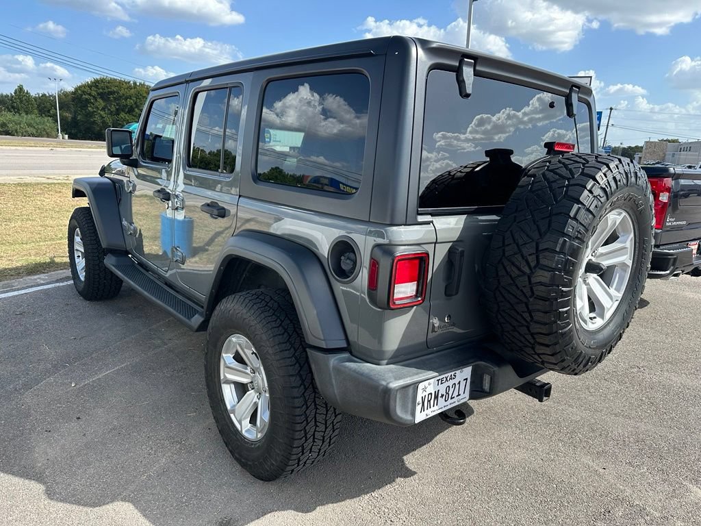 Used 2020 Jeep Wrangler Unlimited Sport S AWD/4WD image 3