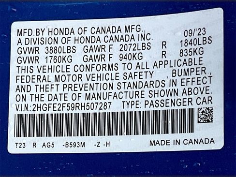 Used 2024 Honda Civic Sport image 29