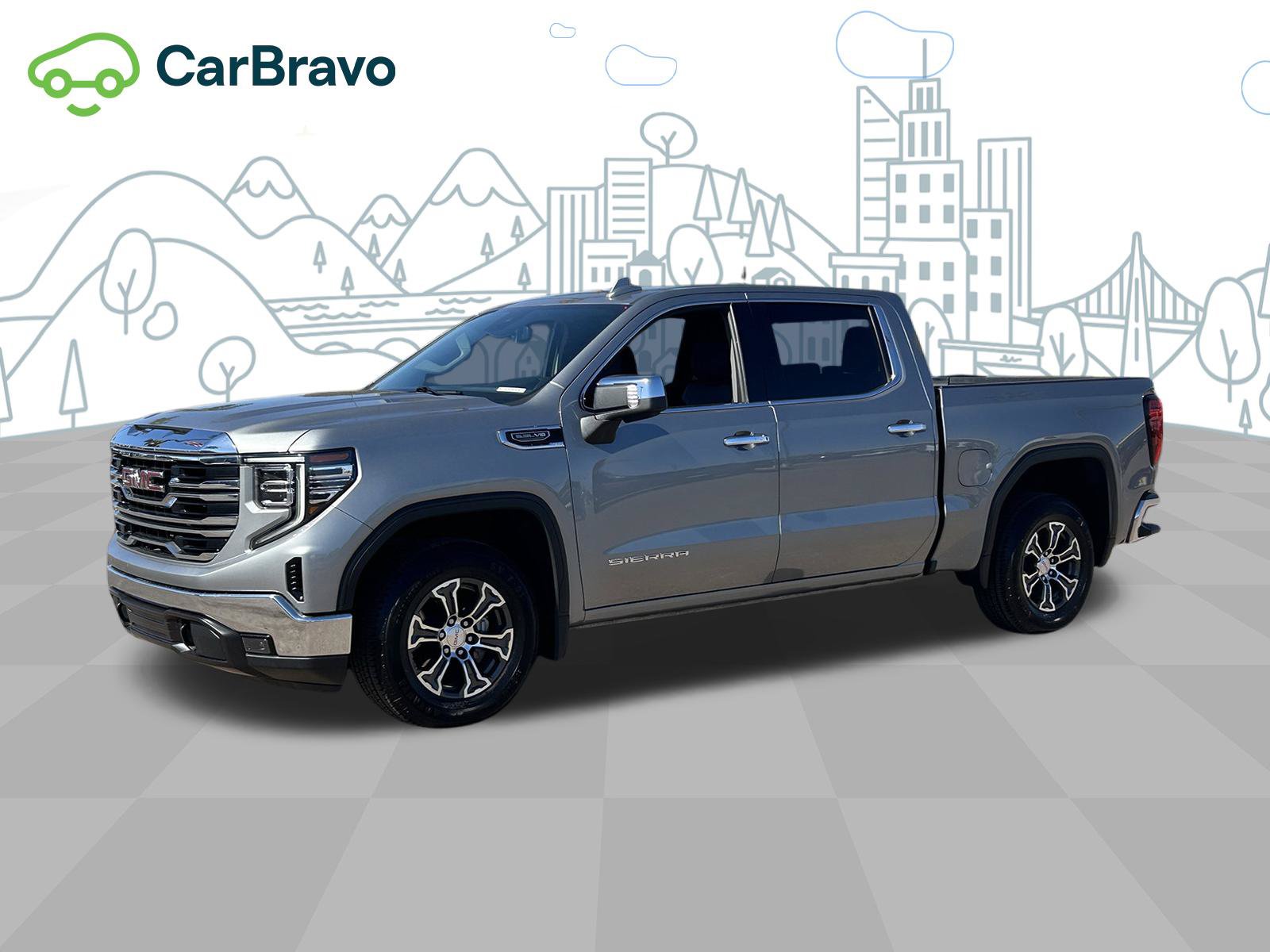 Certified 2025 GMC Sierra 1500 SLT RWD image 1