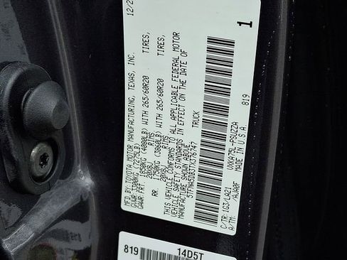 New 2026 Toyota Tundra Platinum AWD/4WD image 11