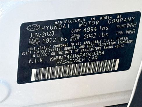 Used 2023 Hyundai Ioniq 6 SEL RWD image 32