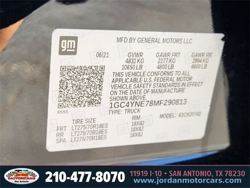 Used 2021 Chevrolet Silverado 2500 LT w/ Convenience Package image 34