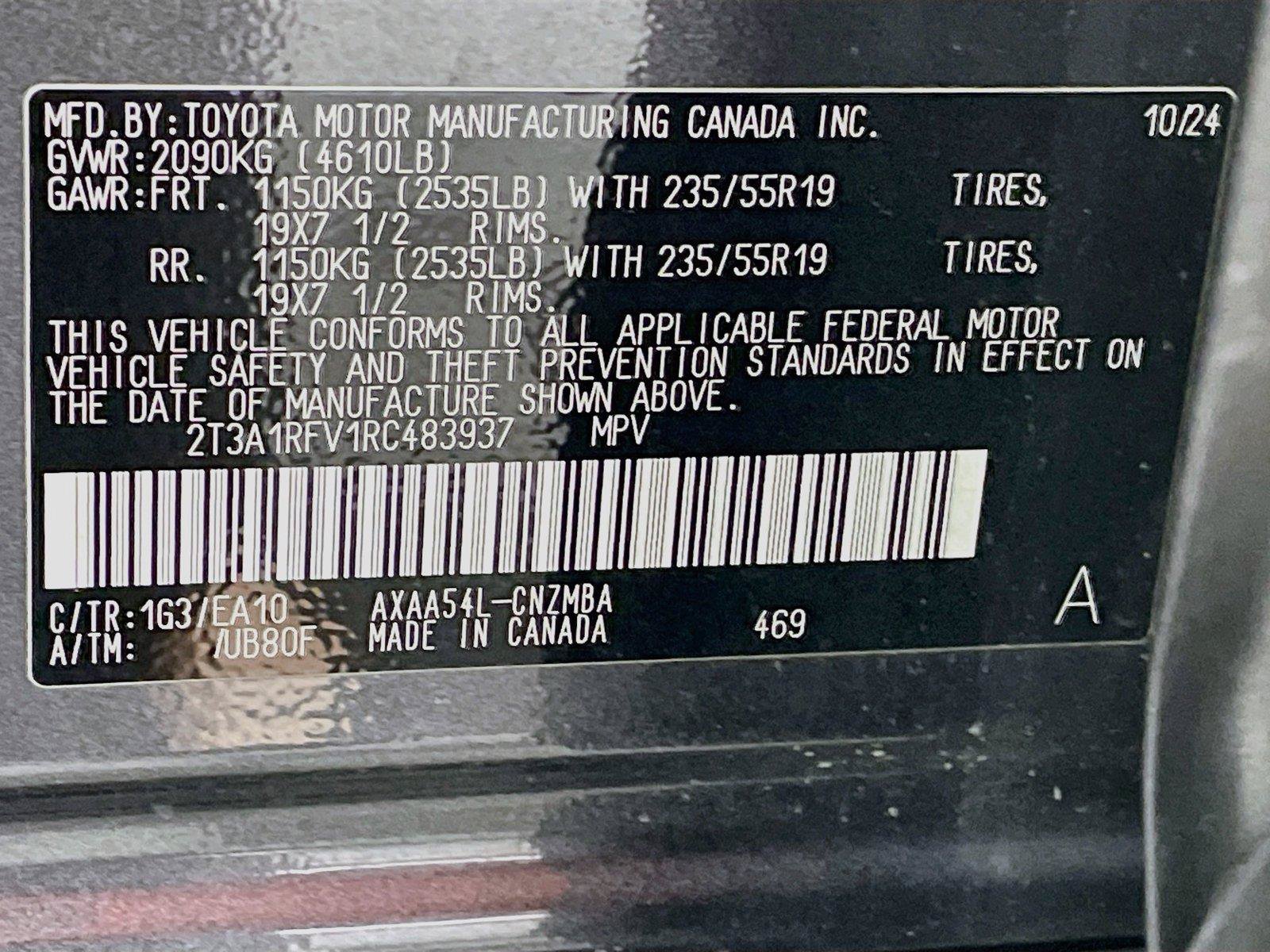 Used 2024 Toyota RAV4 XLE Premium w/ Weather Package AWD/4WD image 33