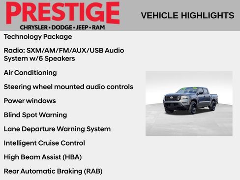Used 2022 Nissan Frontier S w/ Technology Package RWD image 2
