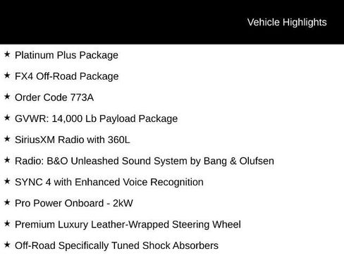 Certified 2025 Ford F450 Platinum w/ Platinum Plus Package AWD/4WD image 10